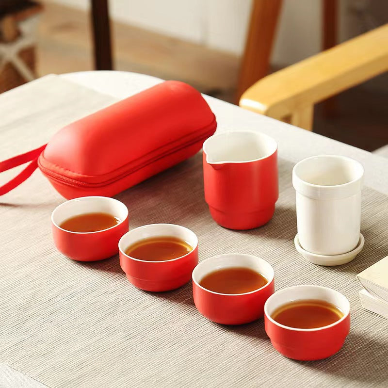 朱雅紅韻便攜茶具組
