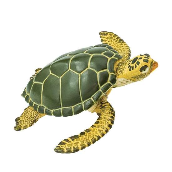 Green Sea Turtle Toy Figurine